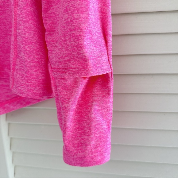 NIKE ELEMENT QUARTER ZIP PULLOVER TOP SHIRT XS BRIGHT PINK RUNNING GOLF WORKOUT - Picture 7 of 8